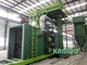 Velocità di pulizia 0.5-5m/Min della macchina di granigliatura della struttura d'acciaio di elettricità