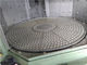 La piattaforma girevole d'acciaio del manganese la macchina 380V 400V 440V di granigliatura