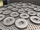 La tavola rotante orizzontale ISO9001 la pulizia dei pezzi in lavorazione della macchina di granigliatura